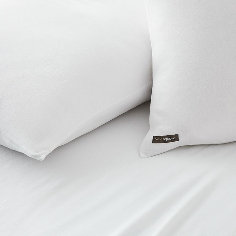 Ultra Soft Jersey White Sheet Separates