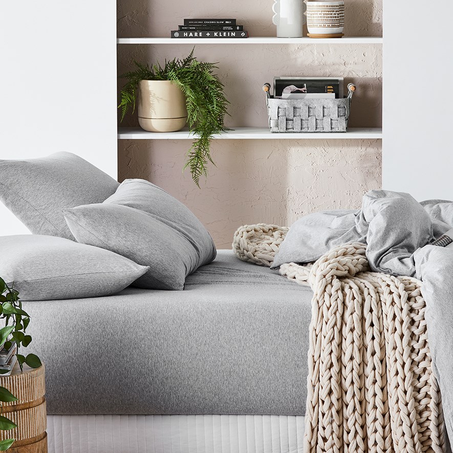 Ultra Soft Jersey Quilt Cover & Bed Sheet Separates Adairs