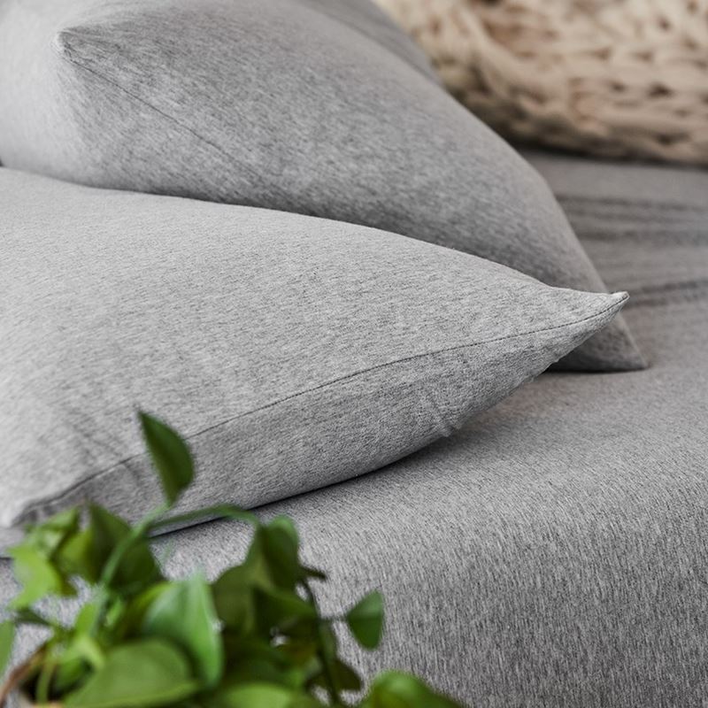 Ultra Soft Jersey Grey Marble Sheet Separates
