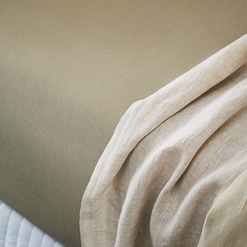 Ultra Soft Jersey Soft Khaki Sheet Separates