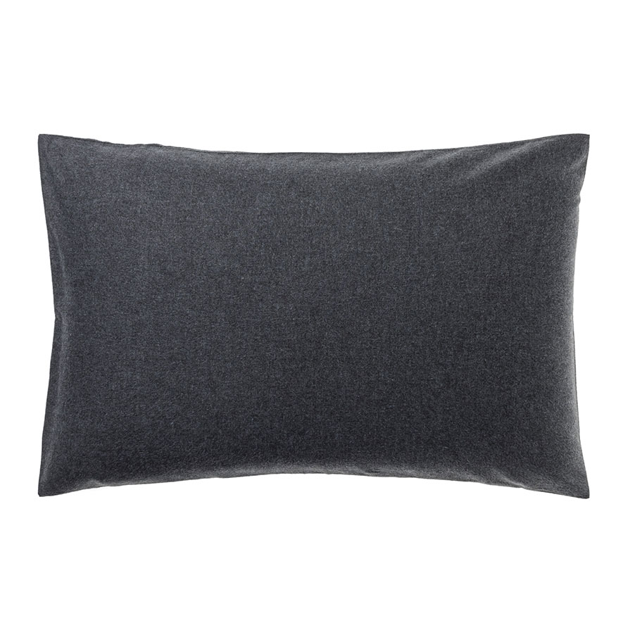 Super Soft Brushed Flannel Sheet Separates Charcoal Adairs