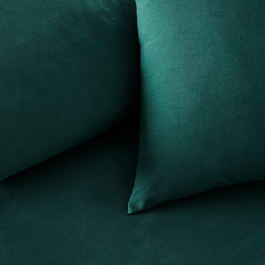 Stonewashed Cotton Lagoon Sheet Separates Adairs