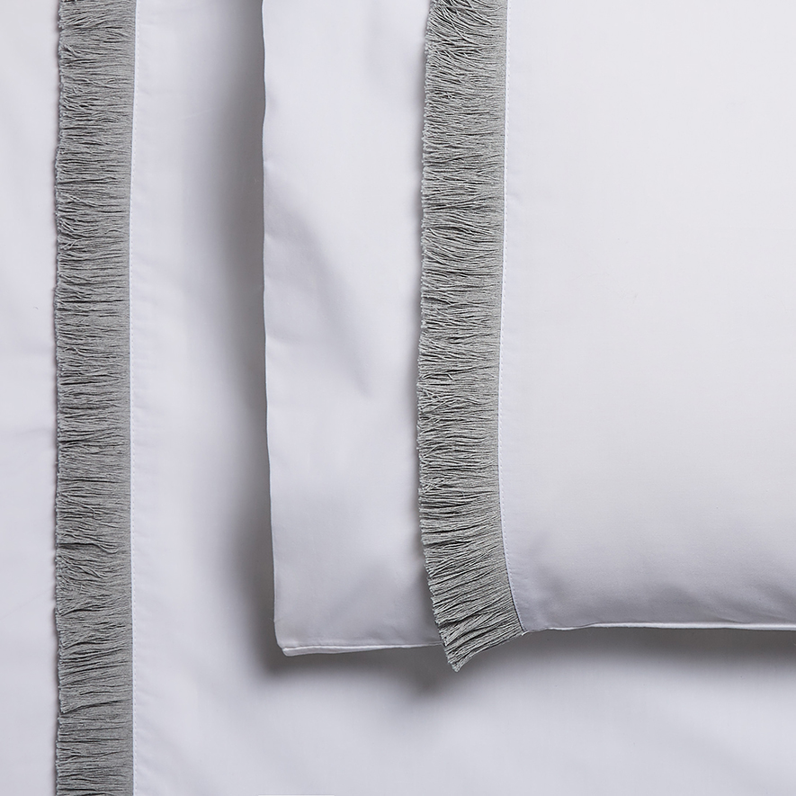 Harper Sheet Set Grey Sheet Set Adairs