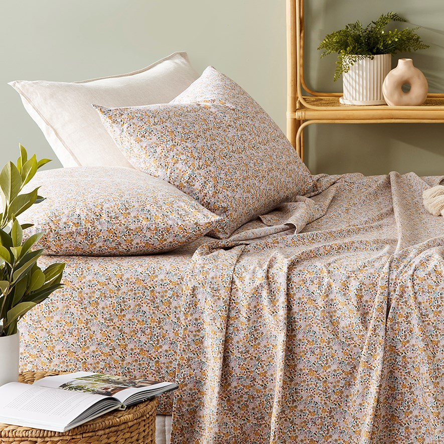 Printed Garden Bloom Sheet Set Adairs