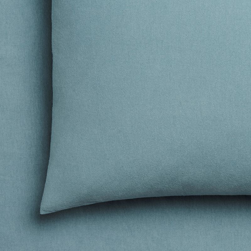 Plain Dyed Flannelette Blue Sheet Separates