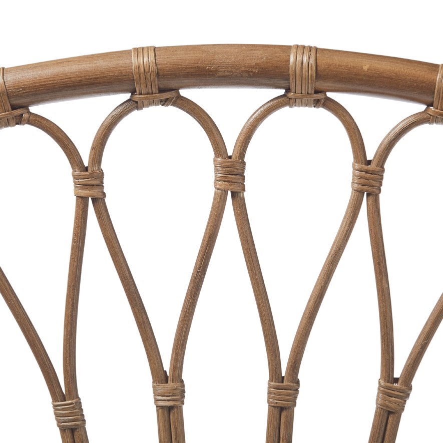 Bahama Rattan Half Moon Bedhead Bedroom Adairs