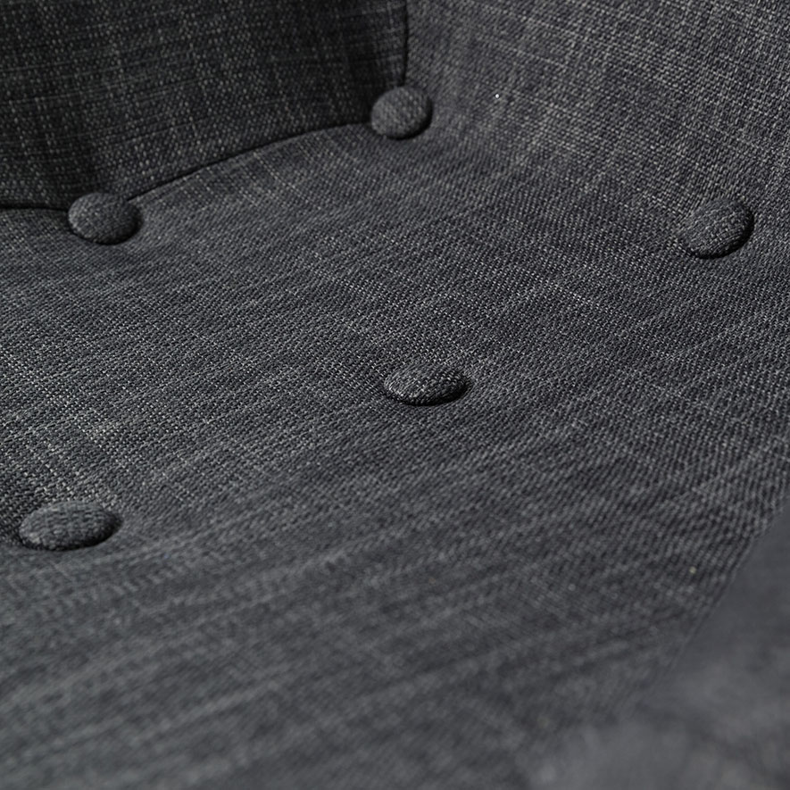 Home Republic Soho Occasional Chair Charcoal Adairs