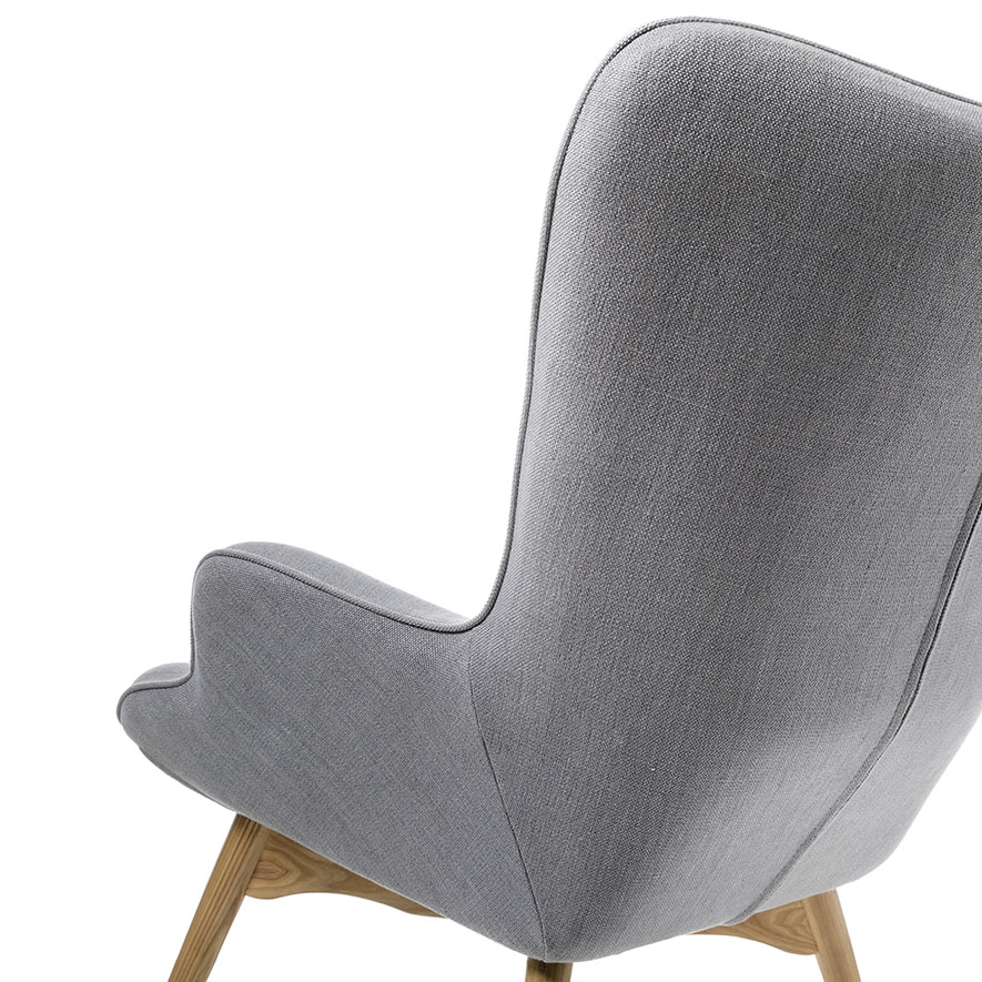 Home Republic Soho Occasional Chair Steel Grey Adairs
