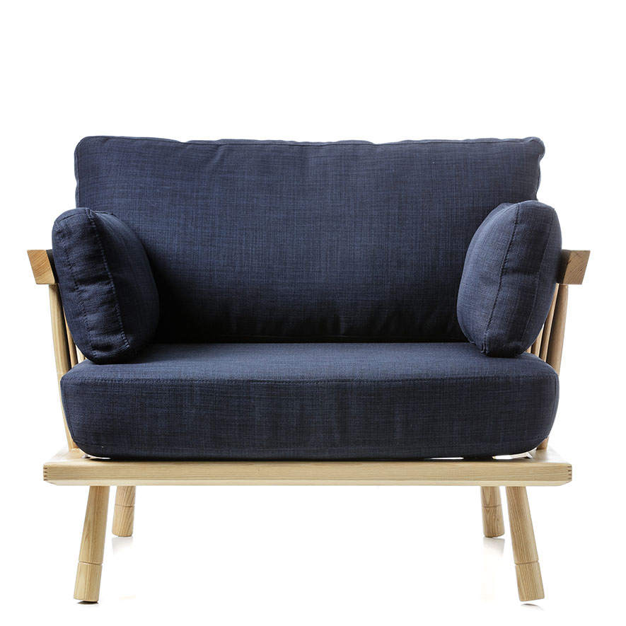 Home Republic Copenhagen Chair Navy Adairs