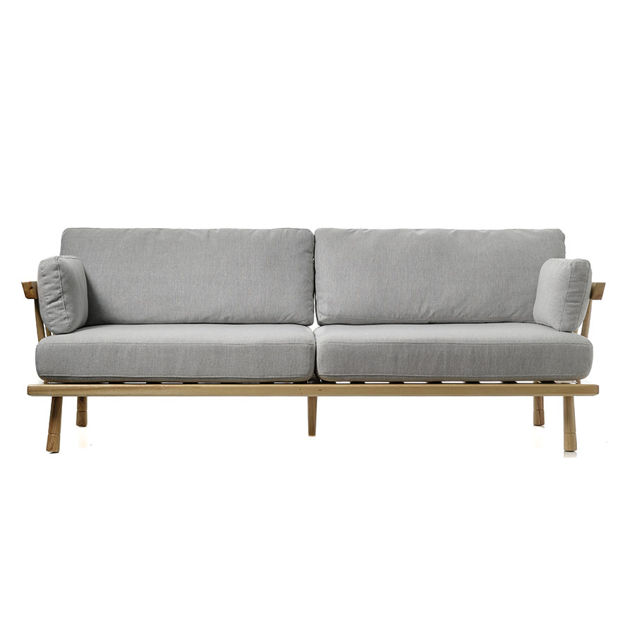 Home Republic Copenhagen 3 Seater Whisper Grey Furniture