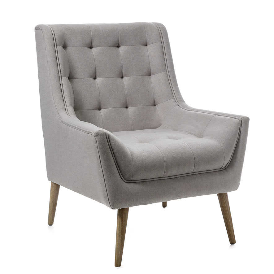 Mercer + Reid Astro Arm Chair Glacier Grey Furniture Chairs