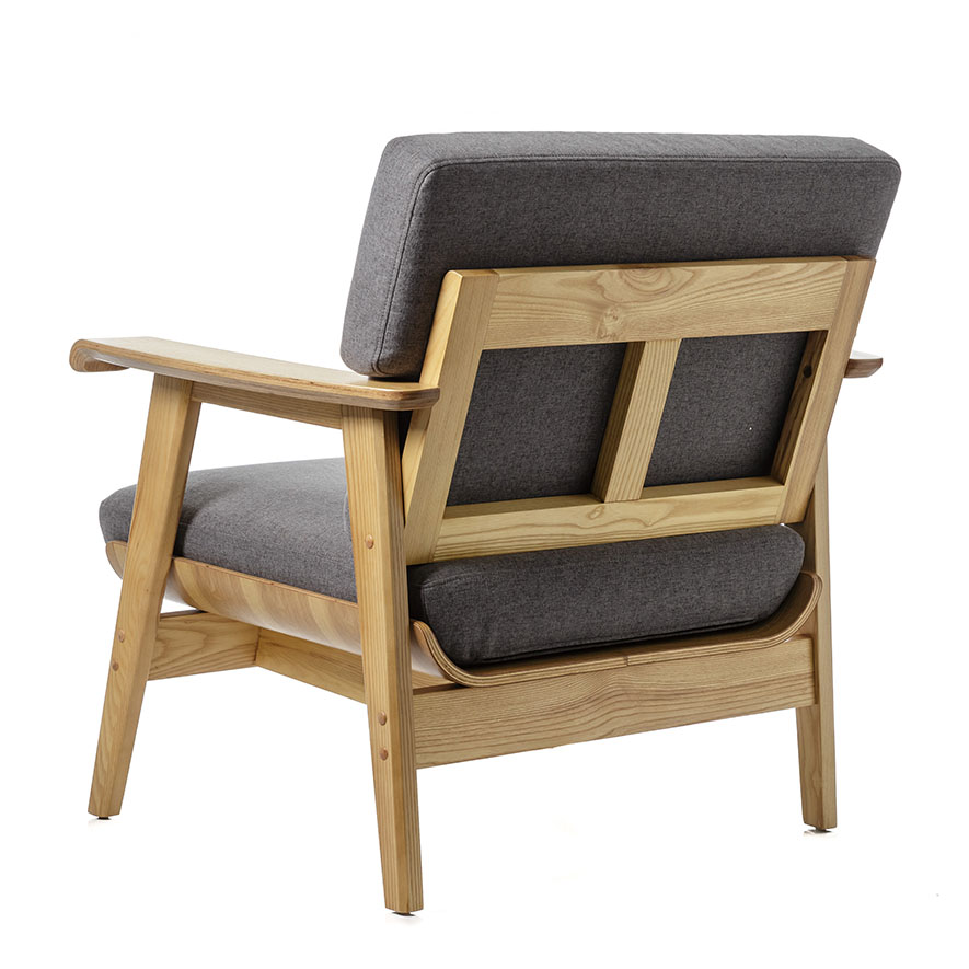 Home Republic Denmark Plank Chair Coal Adairs