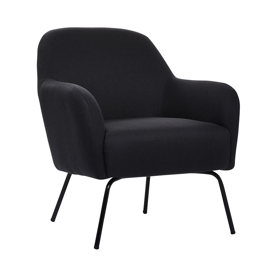 Home Republic Phoenix Occasional Chair Dark Grey Occasional Chair