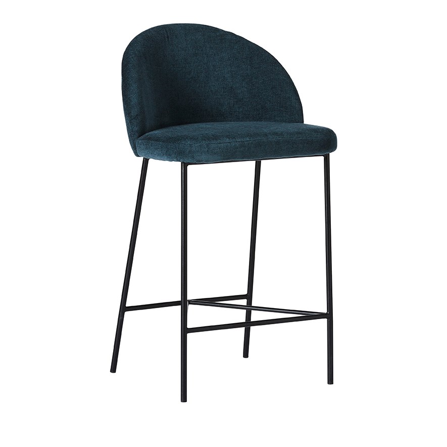 Miami Dining Collection Petrol Blue Counter Stool Adairs