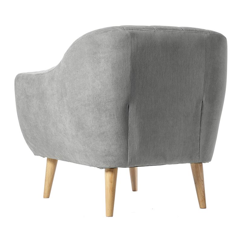 Kensington 1 Seater Chair Grey