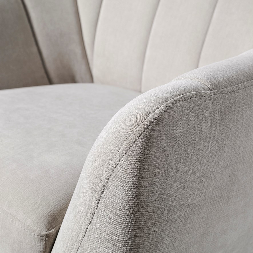 Kensington 1 Seater Chair Natural Adairs