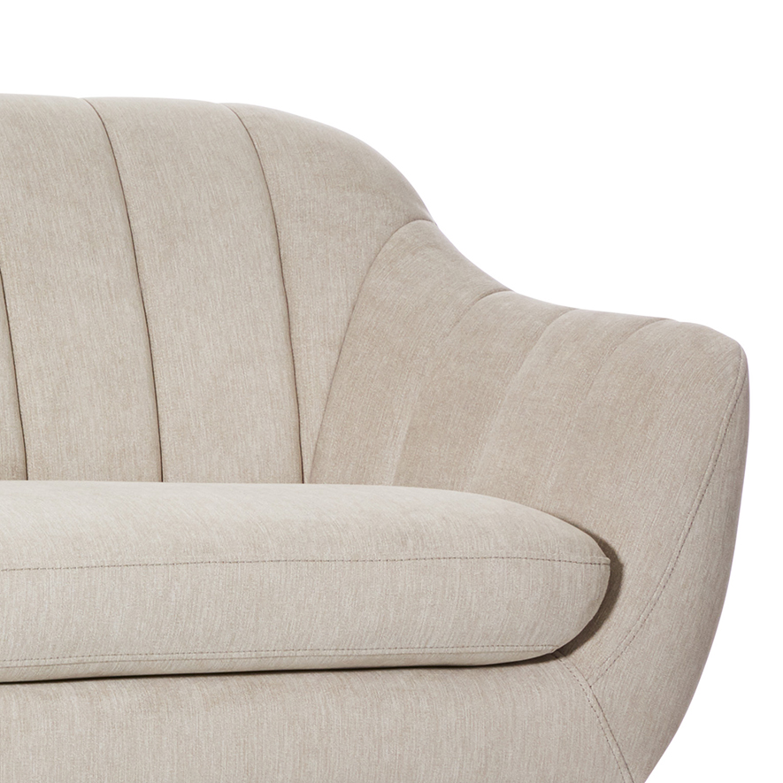 Kensington 3 Seater Chair Natural Adairs