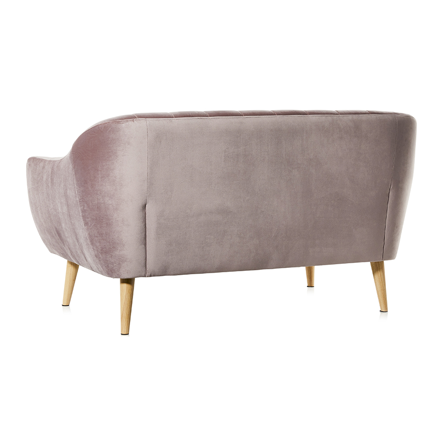 Kensington 2 Seater Chair Rose Pink Adairs