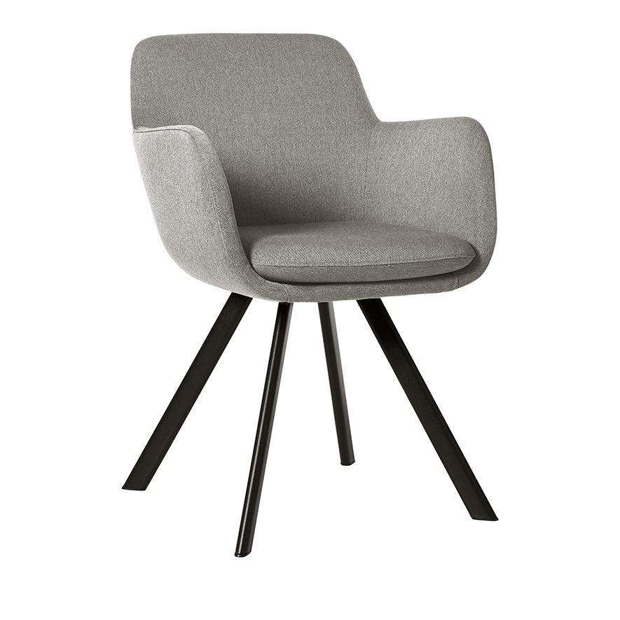 Mercer + Reid Delaware Light Grey Dining Chair Adairs