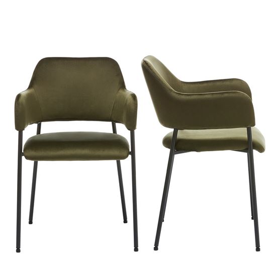 Rhodes Olive Dining Chair Set of 2