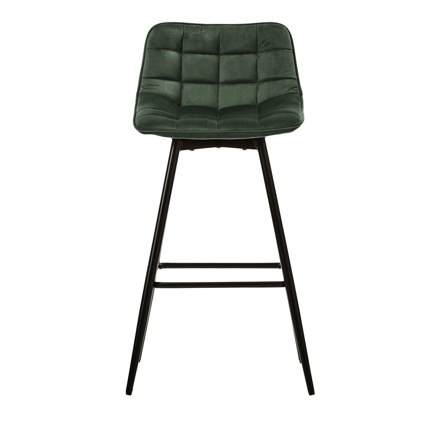 Home Republic Montreal Olive Velvet Counter Stool Adairs
