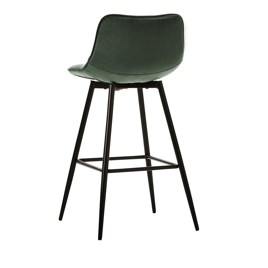 Home Republic Montreal Olive Velvet Counter Stool Adairs