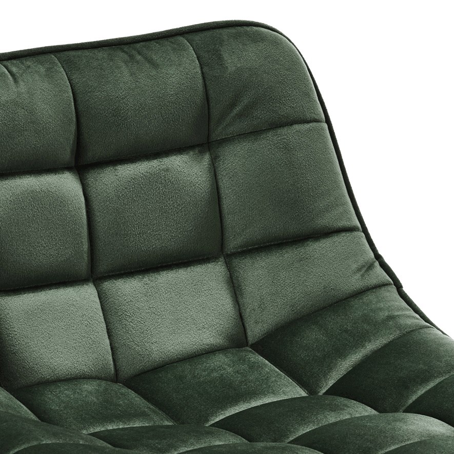 Home Republic Montreal Olive Velvet Counter Stool Adairs