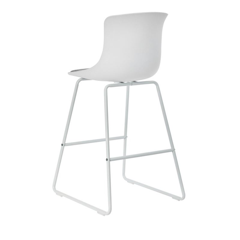 Alaska Dining Collection  White & Grey Counter Stool