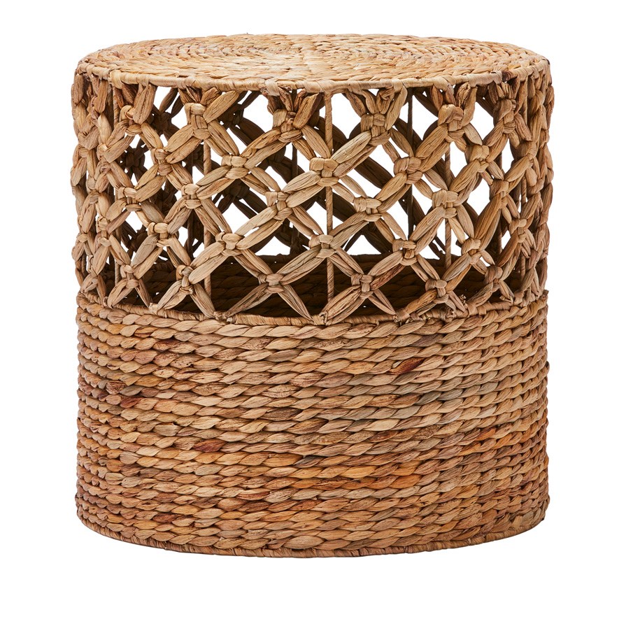 Home Republic Havana Natural Lattice Side Table Adairs