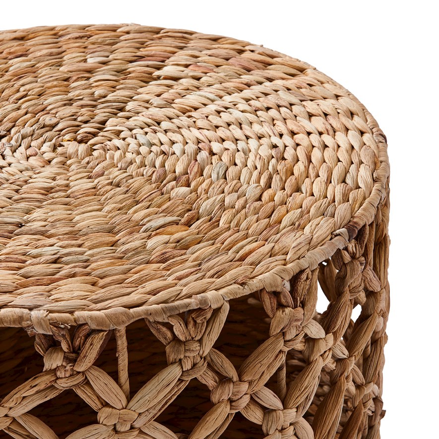 Home Republic Havana Natural Lattice Side Table Adairs