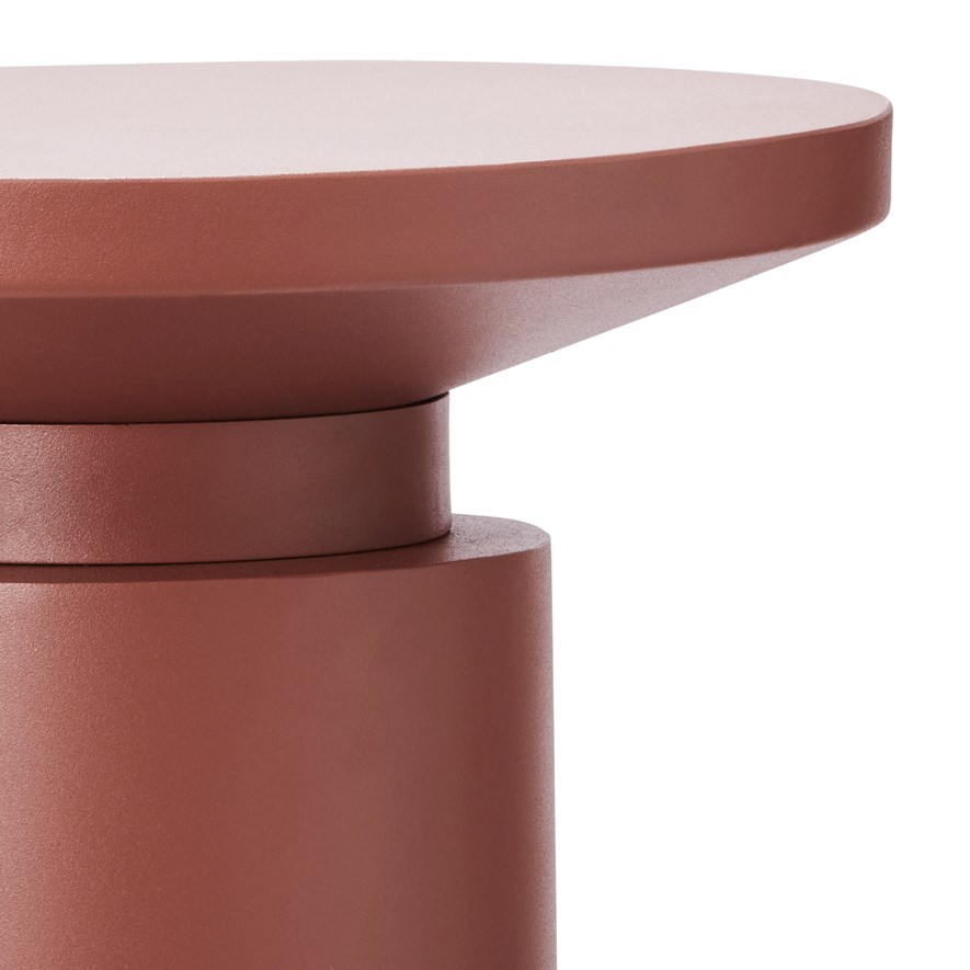 Orson Terracotta Side Table Adairs