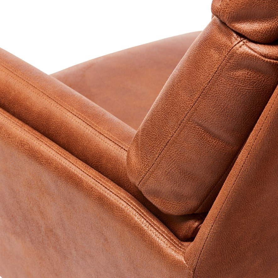 Anderson Brandy 1 Seater Chair & Foot Rest Adairs