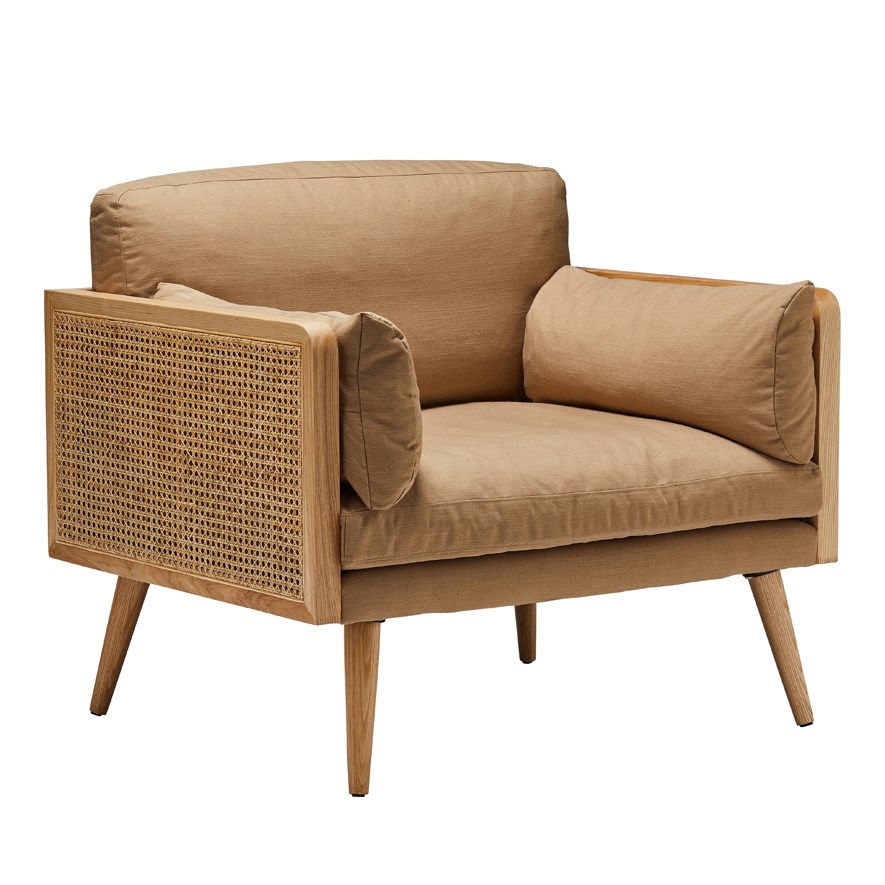 Arna 1 Seater Oat Chair Adairs