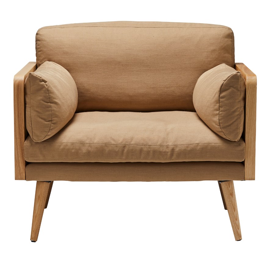 Arna 1 Seater Oat Chair Adairs