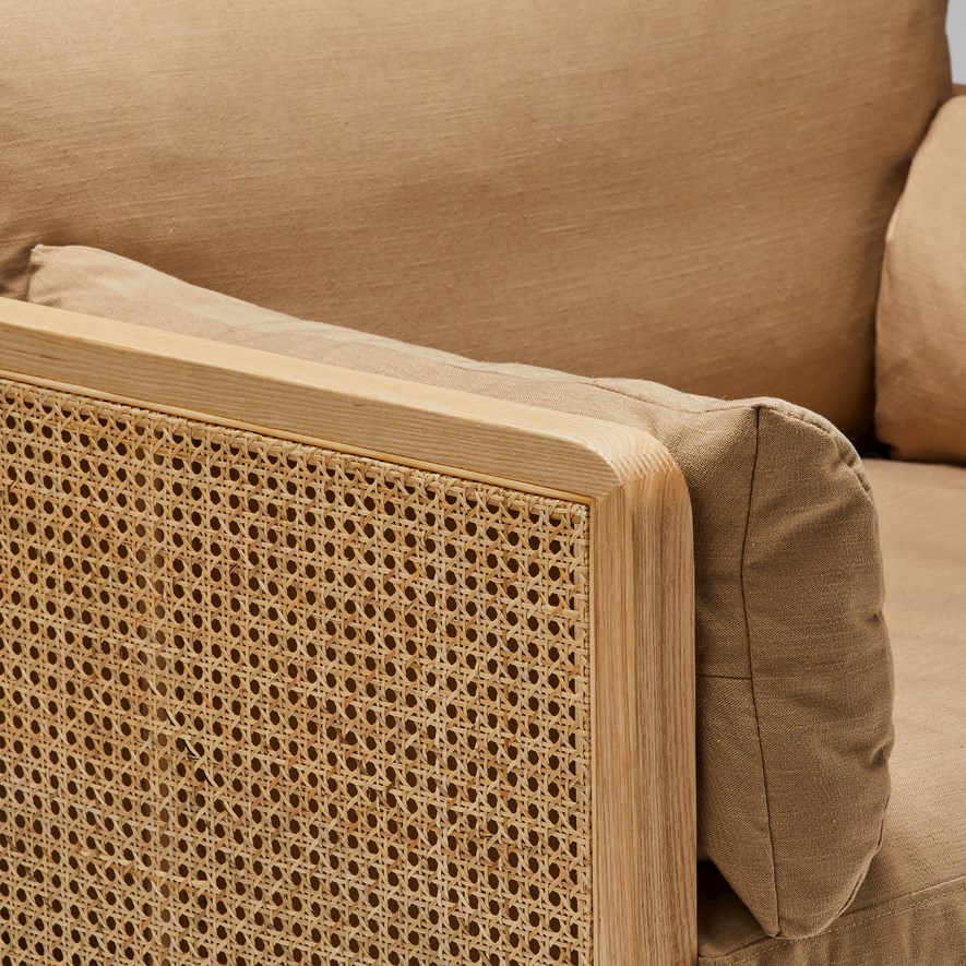 Arna 1 Seater Oat Chair Adairs