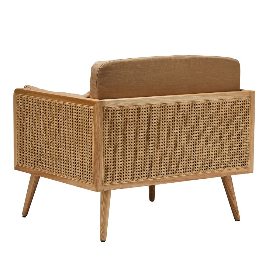 Arna 1 Seater Oat Chair Adairs