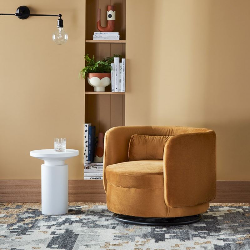 Armadale Biscuit Swivel Chair
