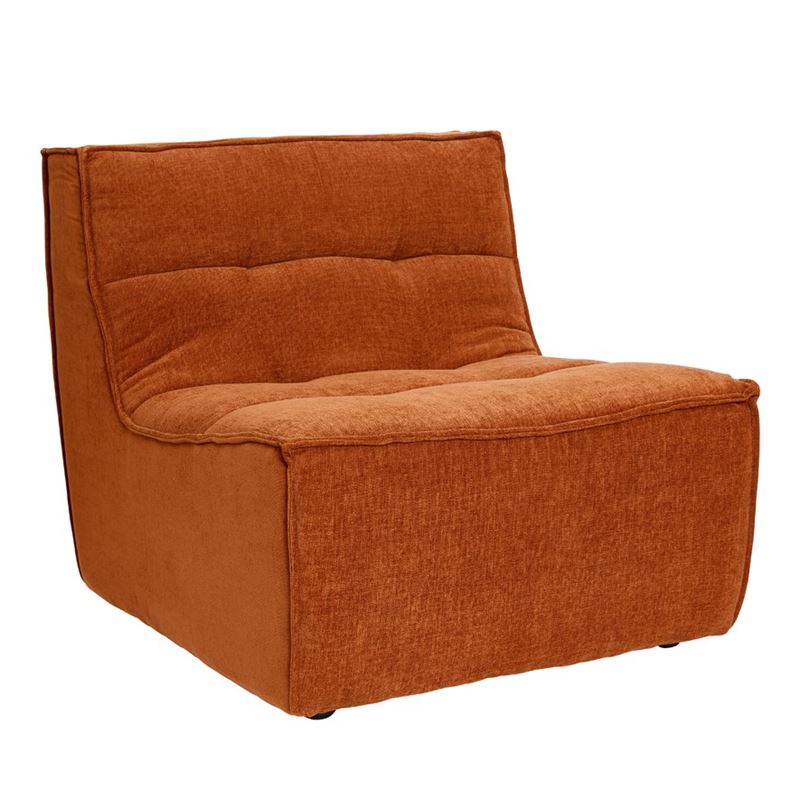 Otis Copper Lounge Chair 1 Seater