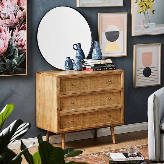 Anjuna Collection Natural Chest of Drawers