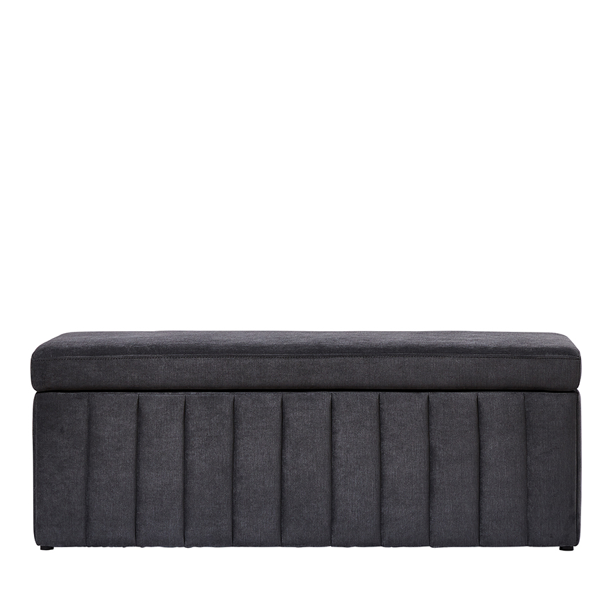 Mercer + Reid Kensington Collection Blanket Box in Coal Adairs