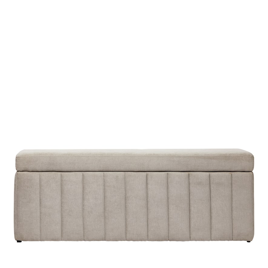 Mercer + Reid Kensington Collection Blanket Box in Natural Adairs