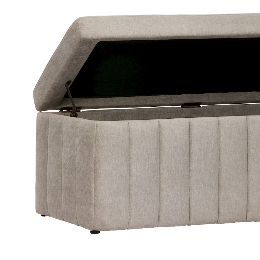 Mercer + Reid Kensington Collection Blanket Box in Natural Adairs