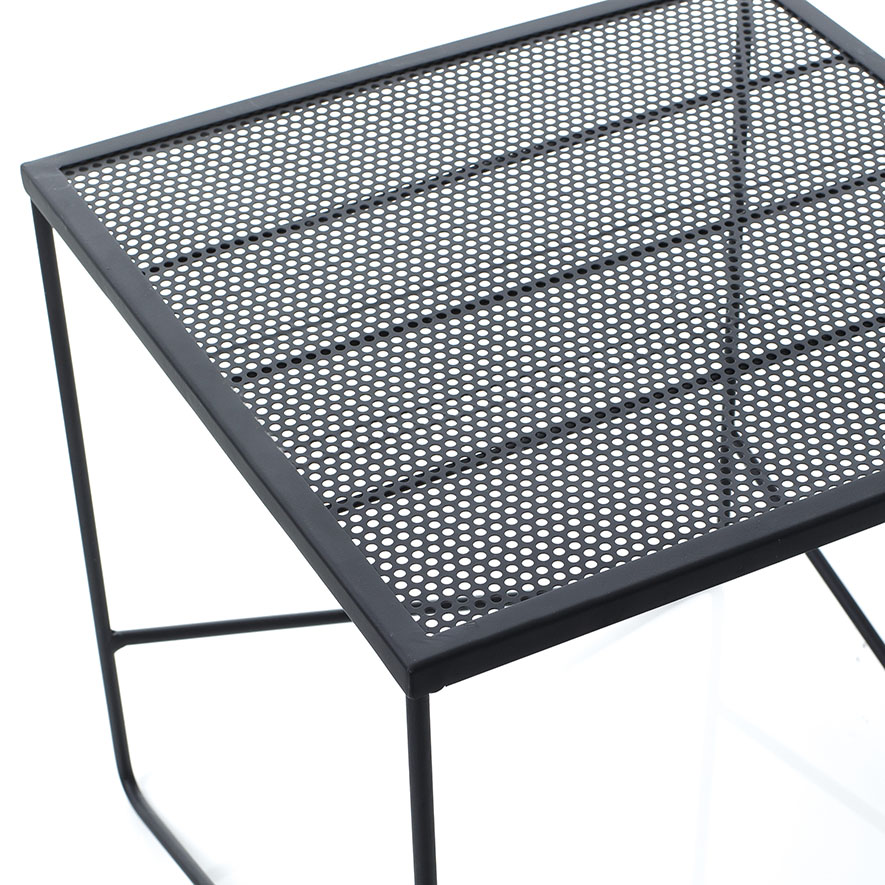 Home Republic Adelphi Outdoor Side Table Black Homewares Furniture