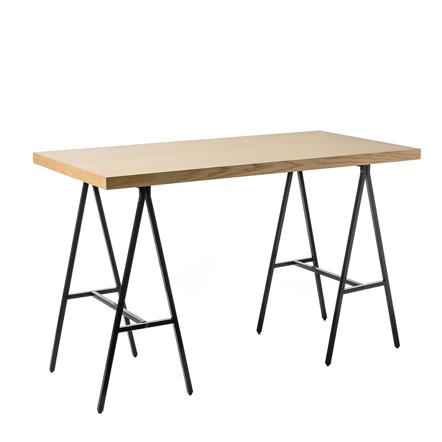 Home Republic Trestle Desk Natural Adairs