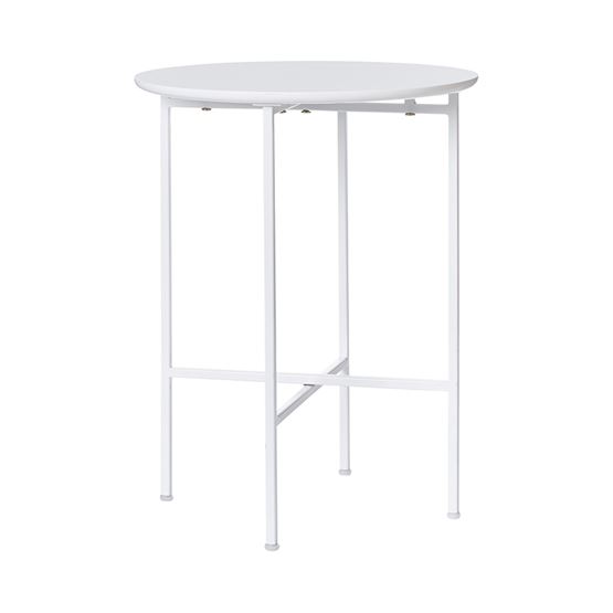 Palermo Collection White Side Table Small