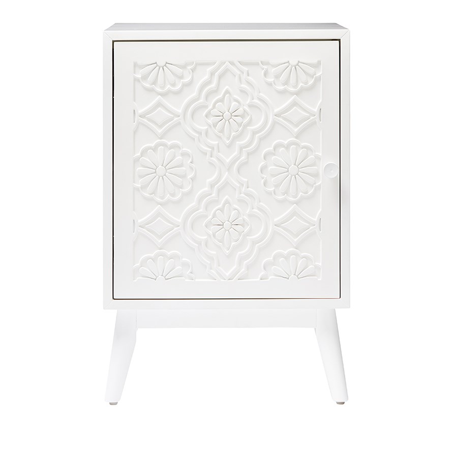 Home Republic Hamilton White Side Table Adairs