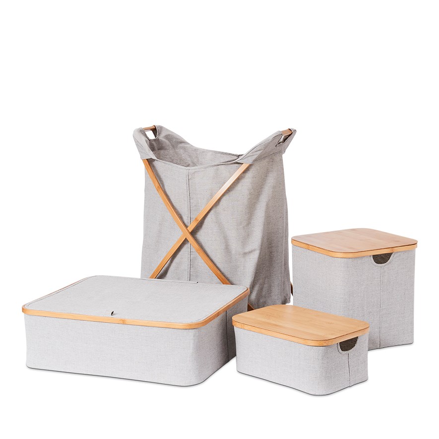 Anderson Coal Laundry Basket Adairs