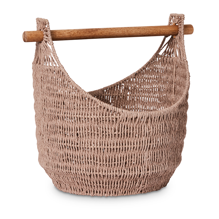 Home Republic Hamilton Basket Dusty Pink Adairs