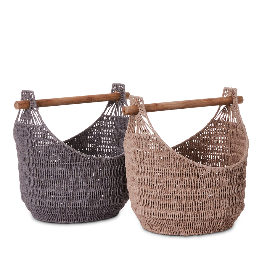 Home Republic Hamilton Basket Grey Adairs