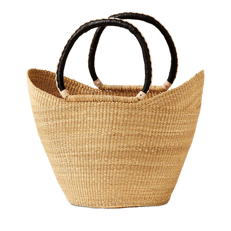 Bolga Natural Shopping Basket